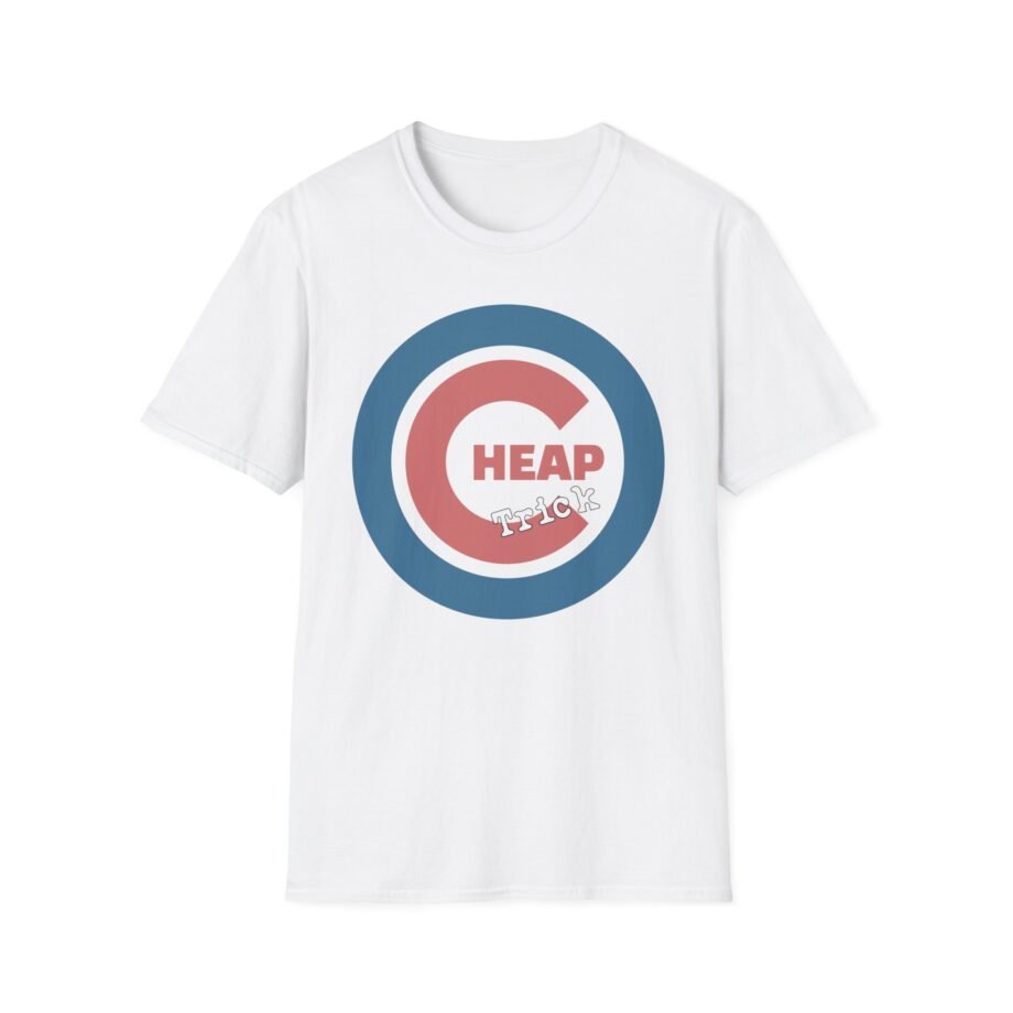 Cheap Trick Stacked Logo Unisex Softstyle T-Shirt