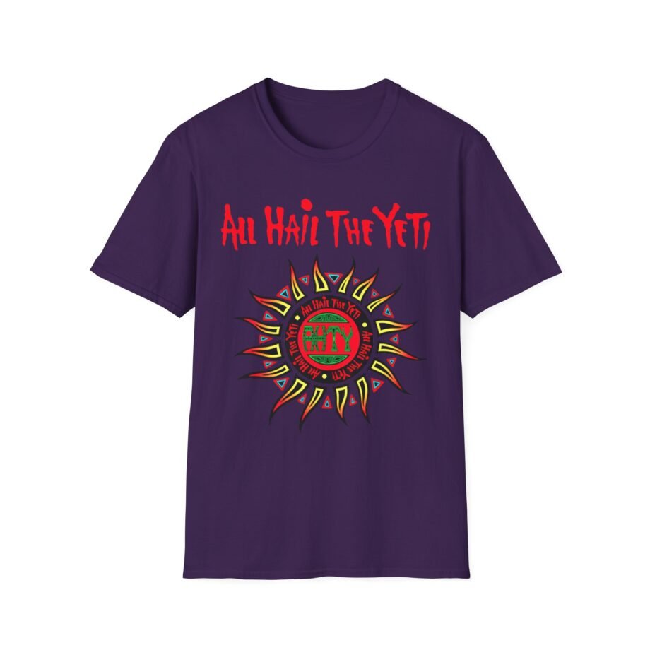 All Hail the Yeti Sun Unisex Softstyle T-Shirt