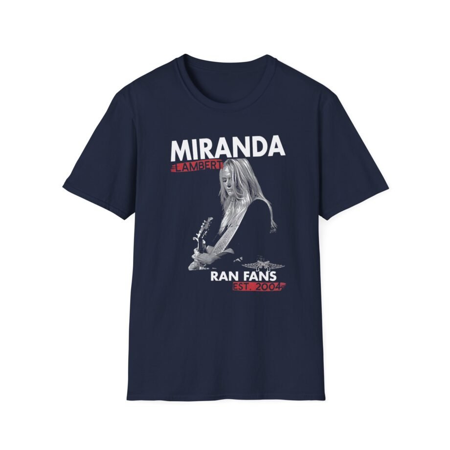 Miranda Lambert Ran Fans Exclusive Est. 2004 Unisex Softstyle T-shirt