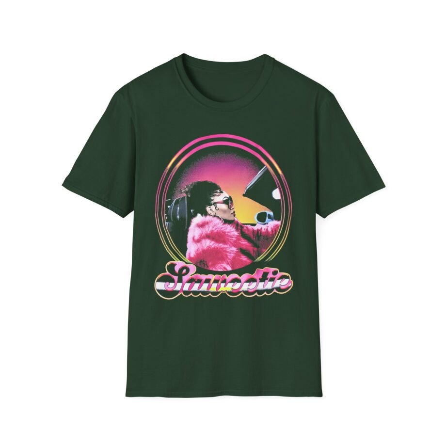 Saweetie Ridin' Around Unisex Softstyle T-Shirt