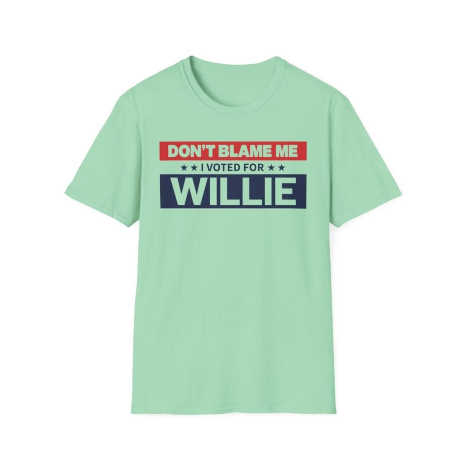 WN I Voted for Willie Unisex Softstyle T-Shirt