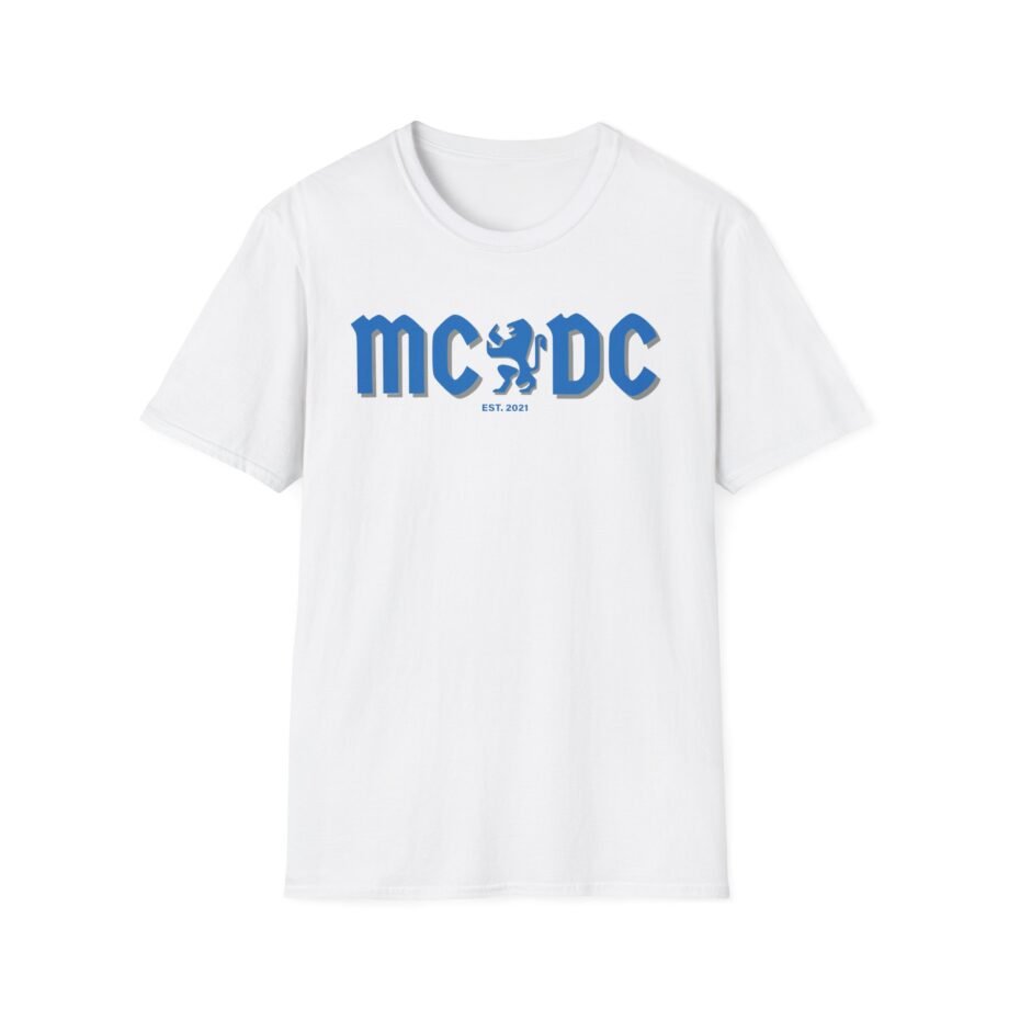 Detroit Lions Mc/dc Logo Unisex Softstyle T-Shirt