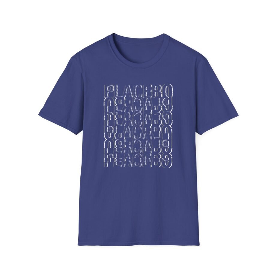 Placebo Black & White Glitch Unisex Softstyle T-Shirt