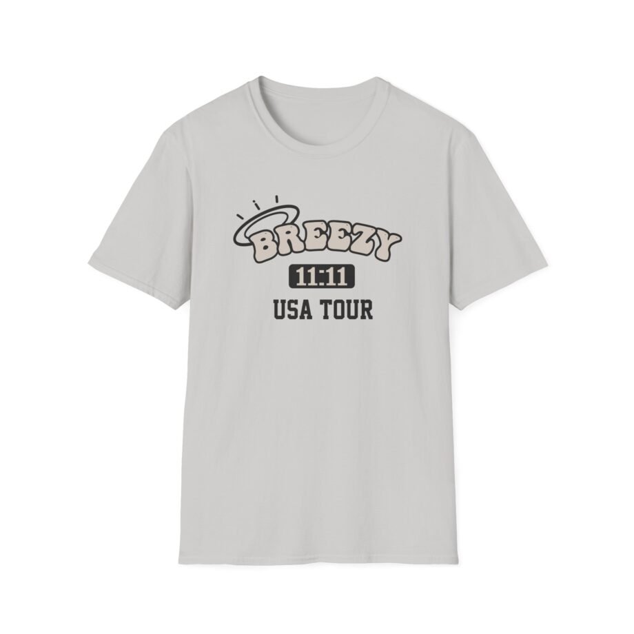 Chris Brown Breezy 11 11 Usa Tour Unisex Softstyle T-Shirt
