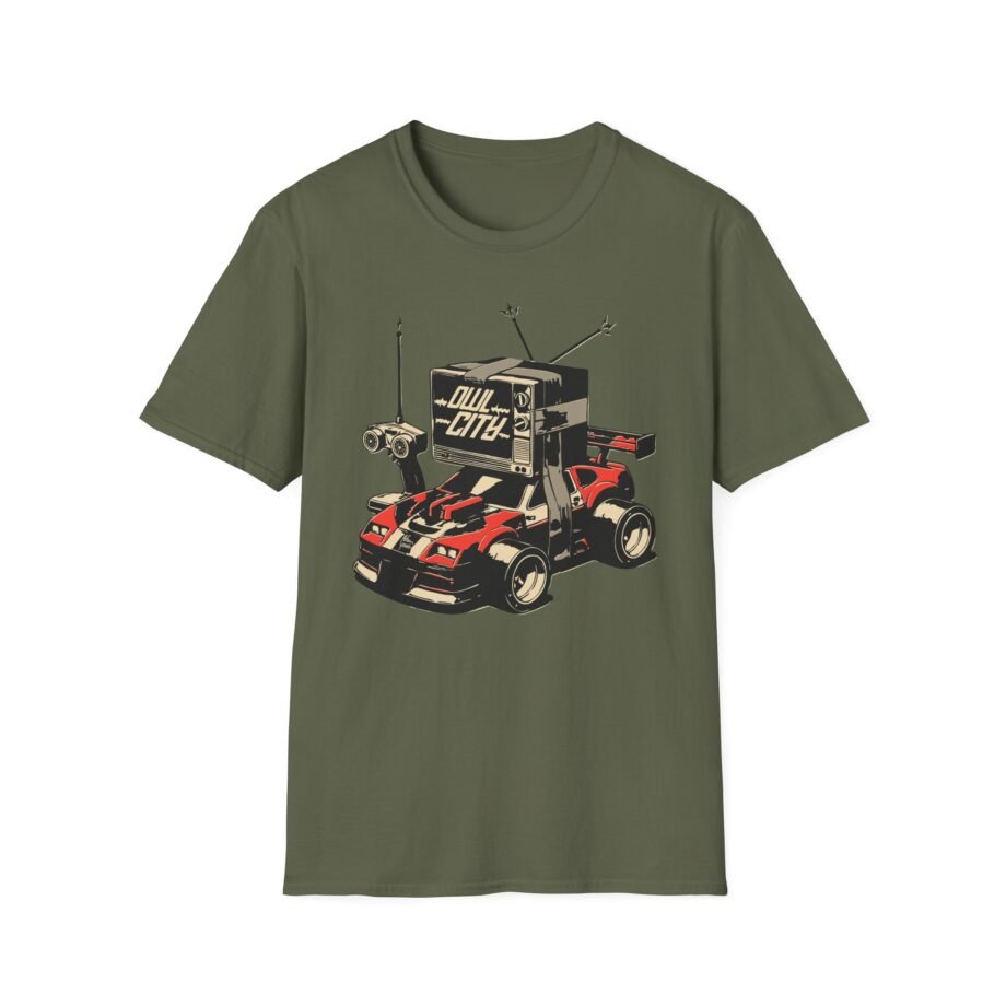 Owl City Rc Car Unisex Softstyle T-shirt