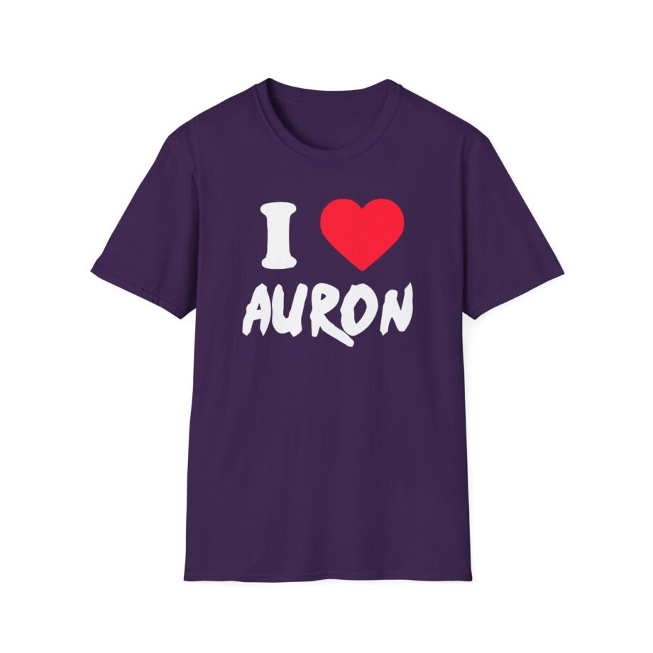 Auronplay I Heart Auron Unisex Softstyle T-Shirt