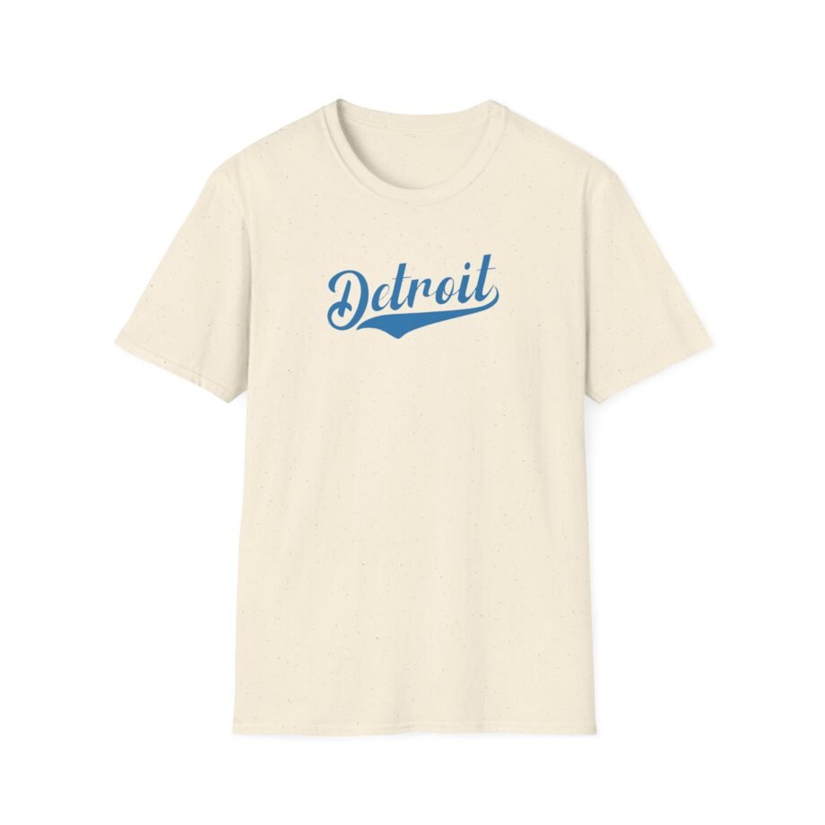 Detroit Lions Detroit Swoosh Unisex Softstyle T-Shirt