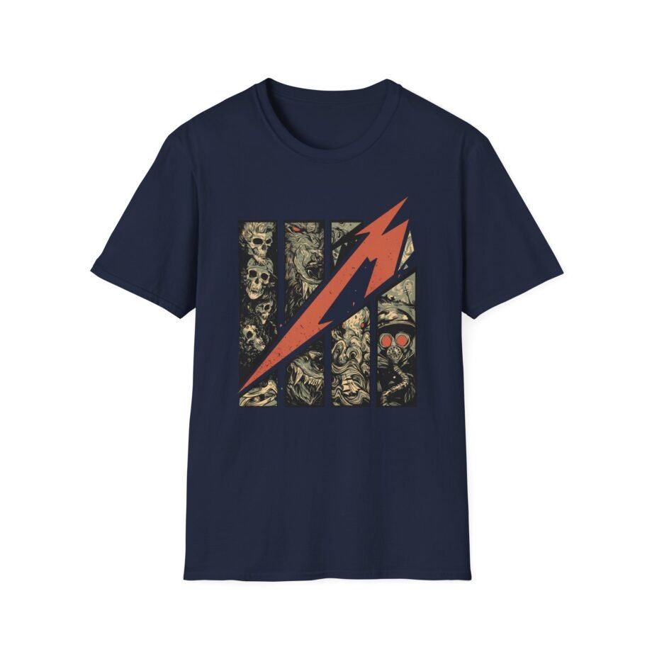 Metallica Fifth Member Poster Art Unisex Softstyle T-Shirt