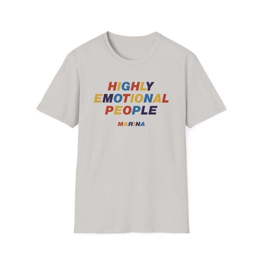 Marina Highly Emotional People Unisex Softstyle T-shirt