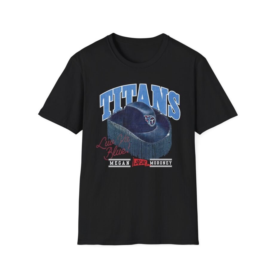 Megan Moroney Titans Cowgirl Hat Unisex Softstyle T-Shirt