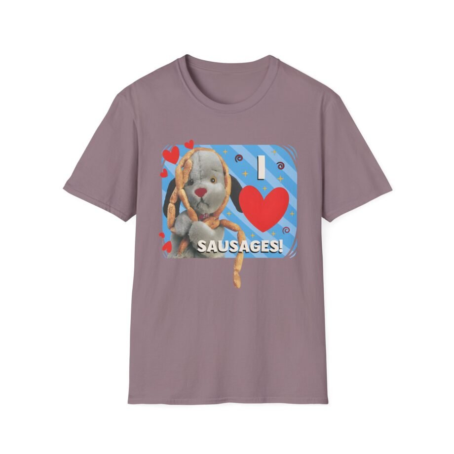 Sweepersent Sweep I Love Sausages Unisex Softstyle T-Shirt