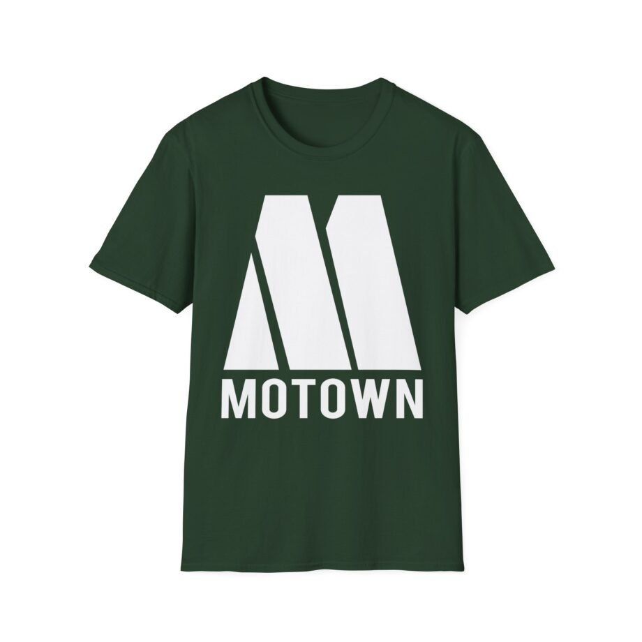 Motown Records Motown Silver Foil Unisex Soft-style T-shirt
