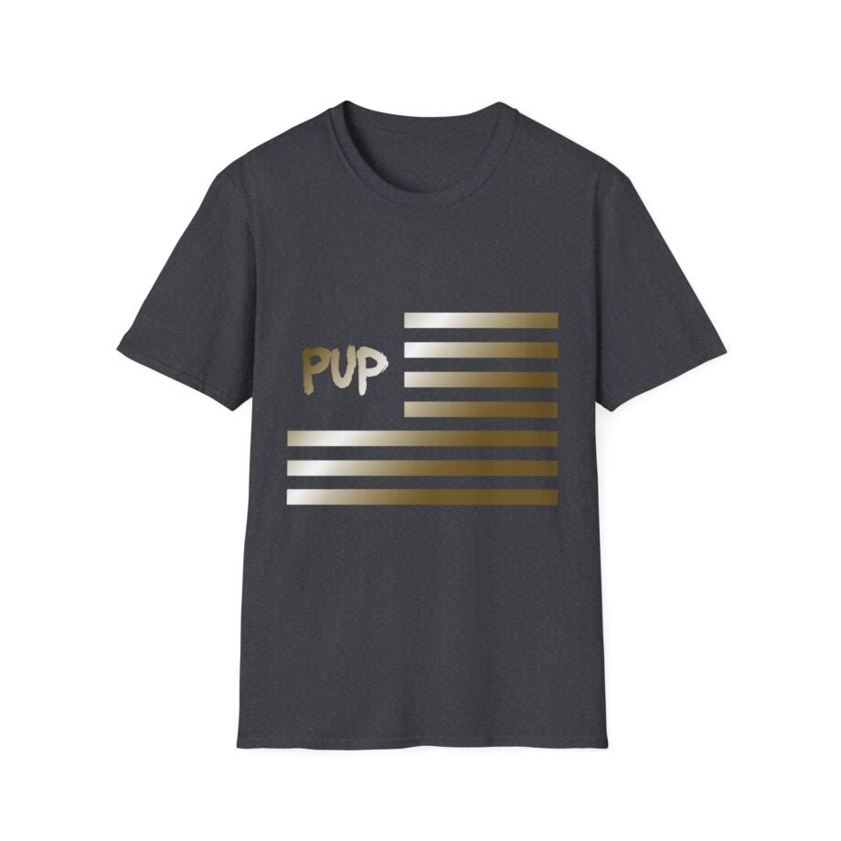 Pup Gold Foil Unisex Softstyle T-Shirt