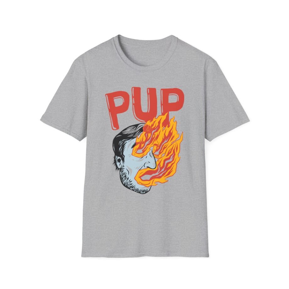 Pup I Hope the World Explodes Unisex Softstyle T-Shirt