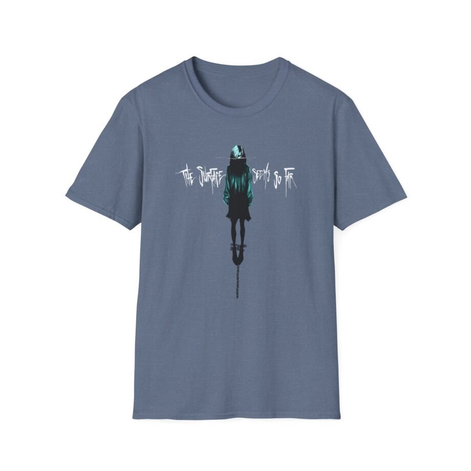 Seether the Surface Seems So Far Floating Head Unisex Softstyle T-Shirt