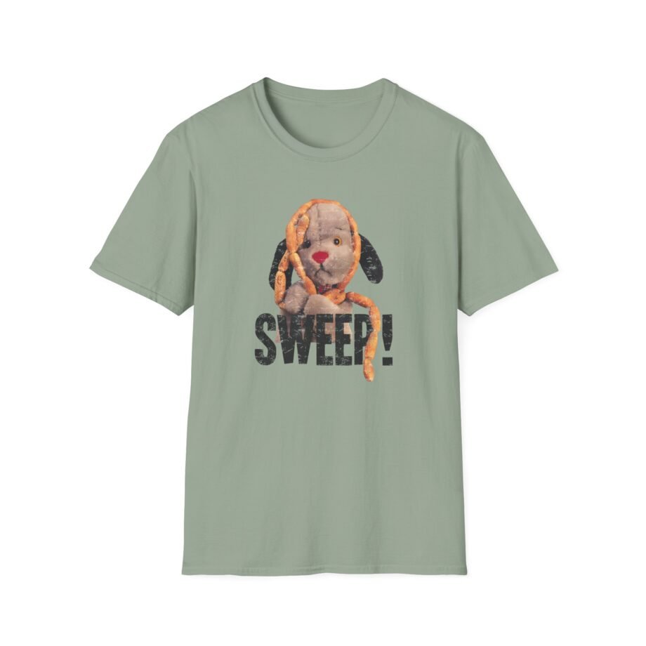 Sweepersent Sausages Sweep Distressed Unisex Softstyle T-Shirt