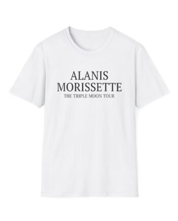 Alanis Morissette The Teple Moon Tour Unisex Softstyle T-Shirt