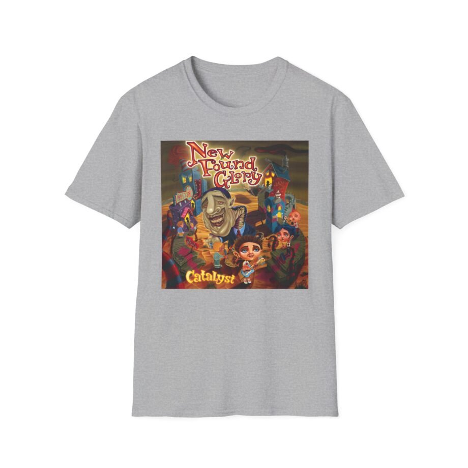 New Found Glory Catalyst Album Cover Unisex Softstyle T-Shirt