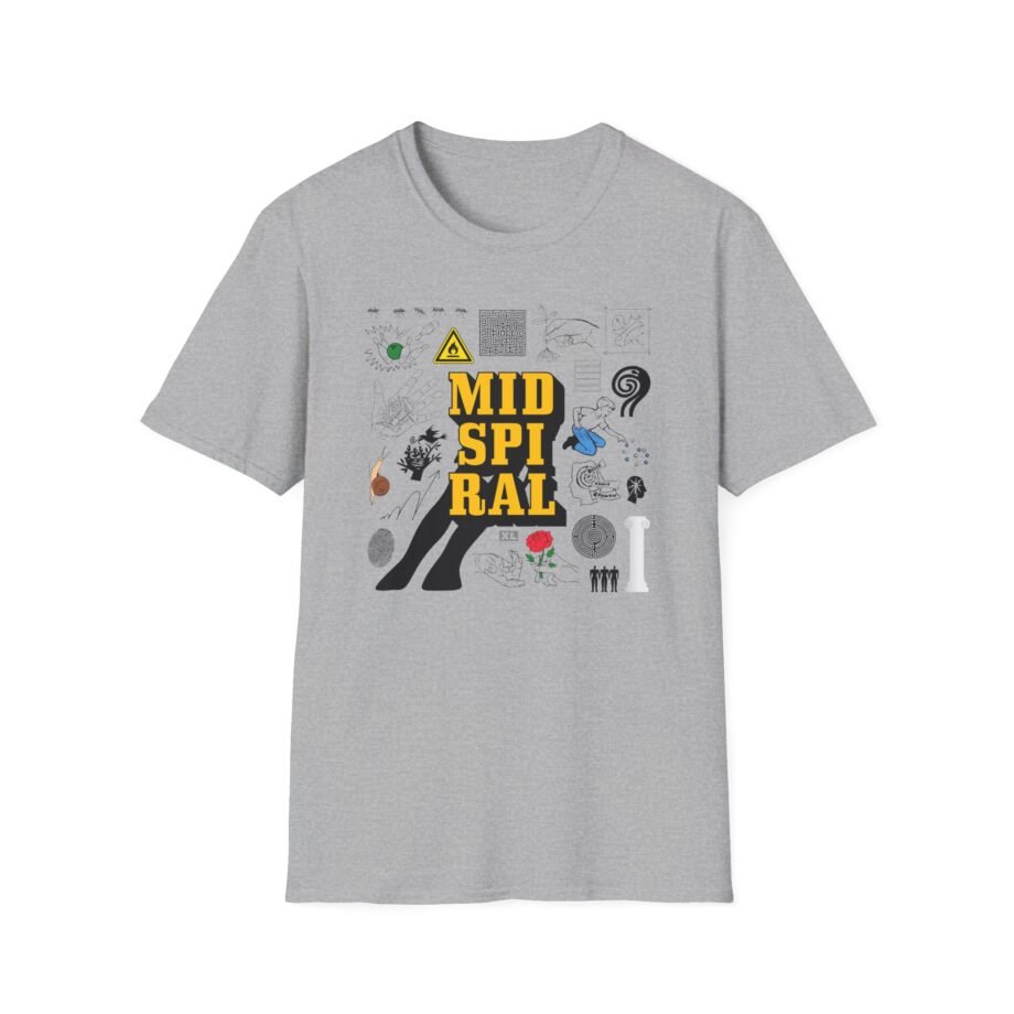 Badbadnotgood Mid Spiral Unisex Softstyle T-Shirt