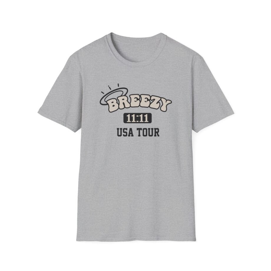 Chris Brown Breezy 11 11 Usa Tour Unisex Softstyle T-Shirt