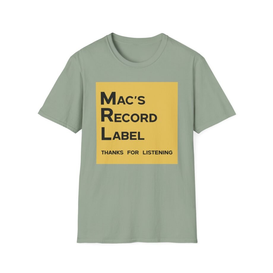 Mac Demarco Label Logo Unisex Softstyle T-Shirt