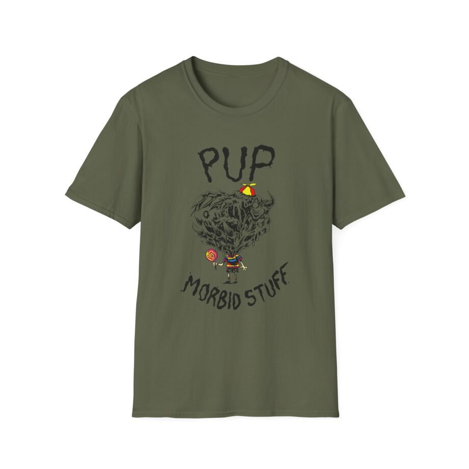 Pup Morbid Stuff Lollipop Unisex Softstyle T-Shirt