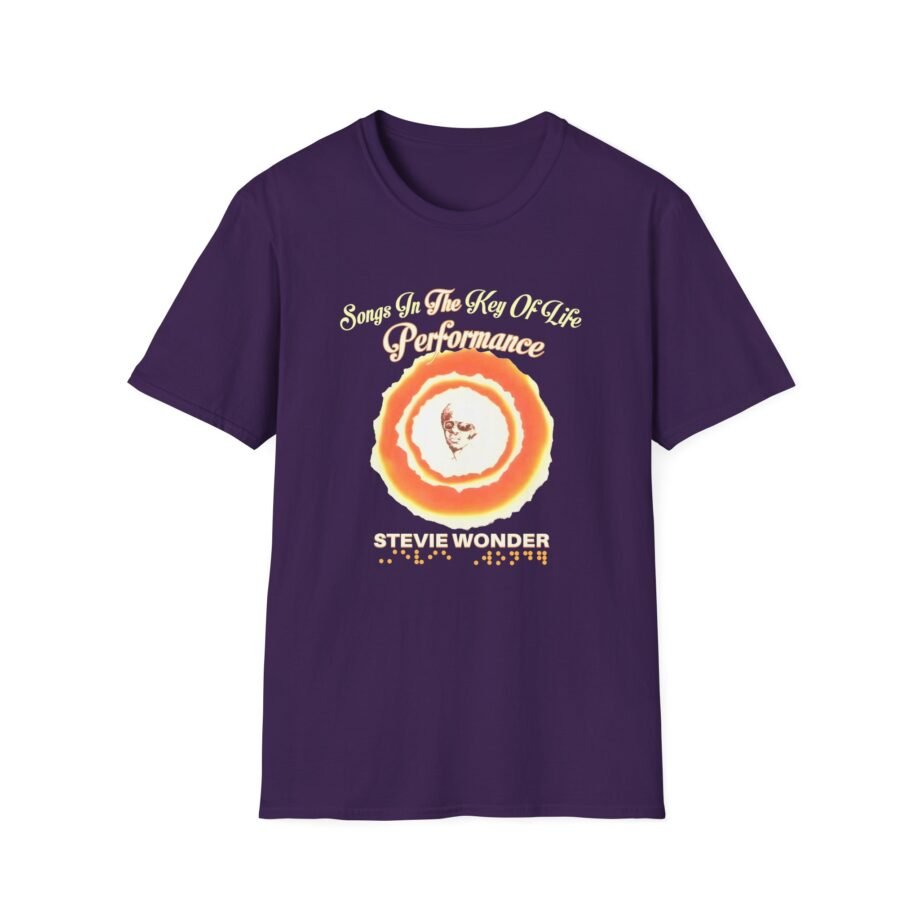 Stevie Wonder Songs in the Key of Life Unisex Softstyle T-Shirt