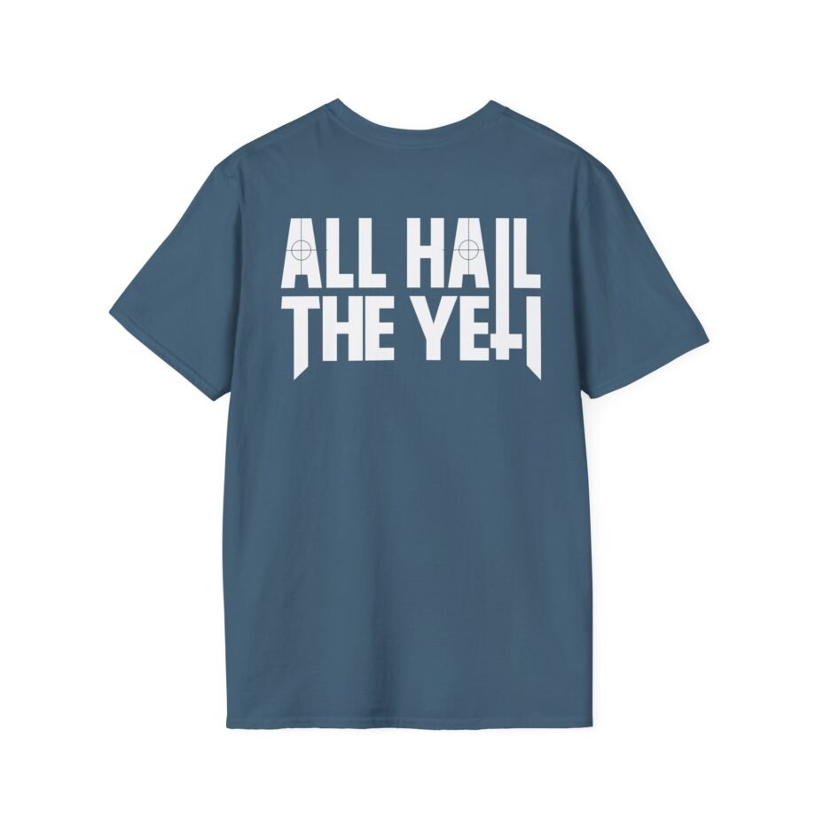 All Hail the Yeti Side Logo Unisex Softstyle T-Shirt