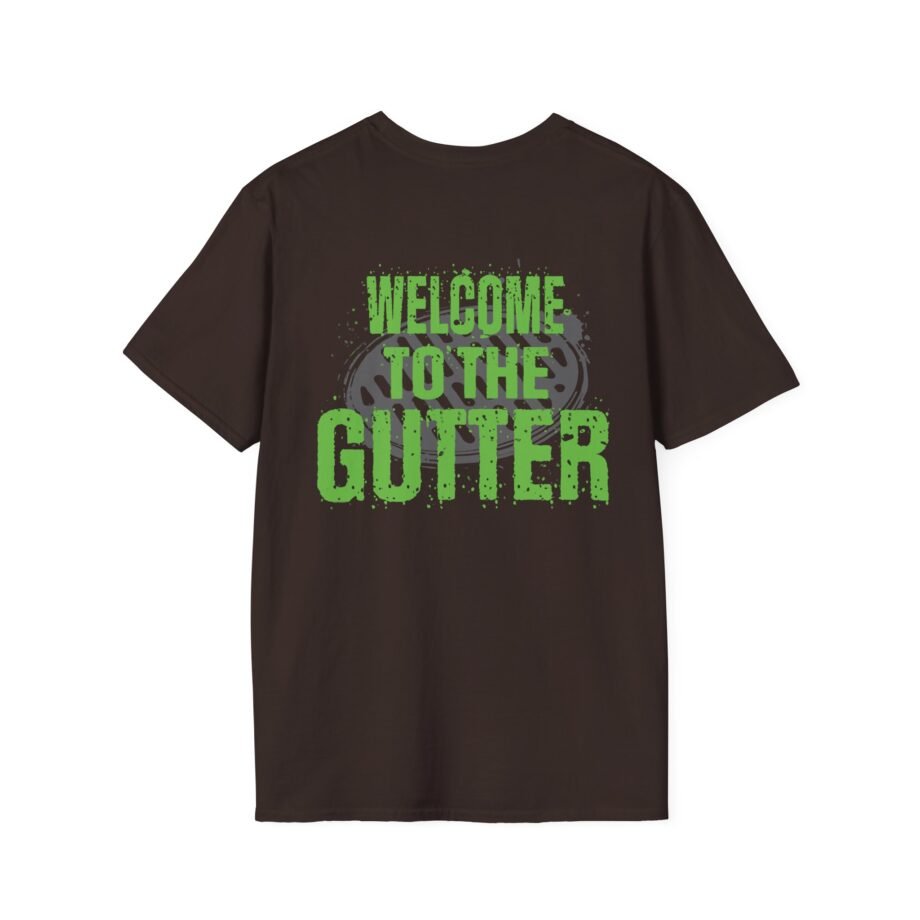 Overkill Welcome to the Gutter Raglan Unisex Softstyle T-Shirt