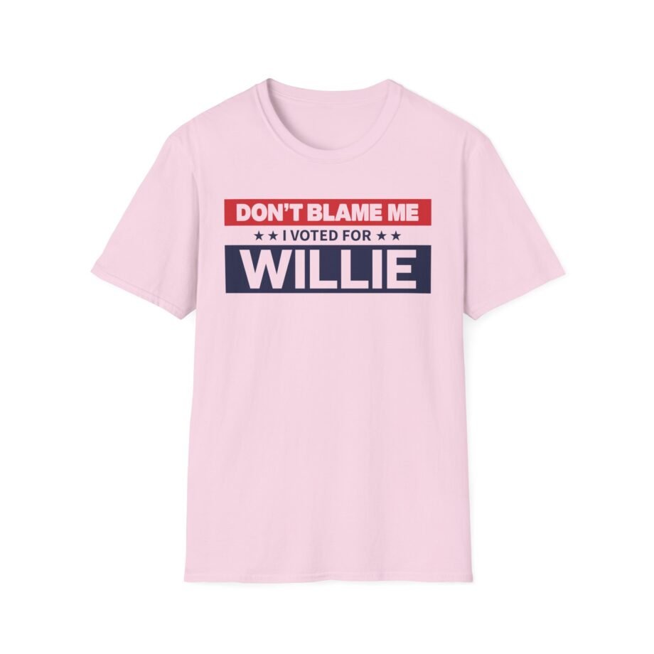 WN I Voted for Willie Unisex Softstyle T-Shirt