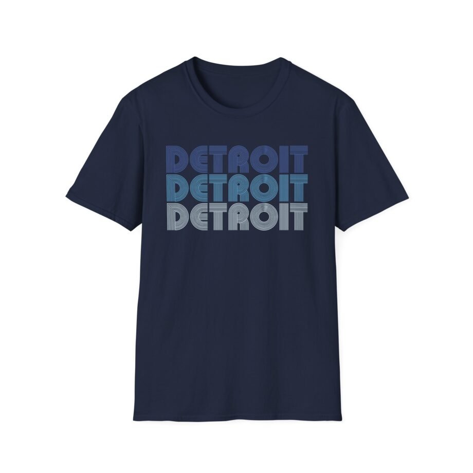 Detroit Lions Retro Unisex Softstyle T-Shirt
