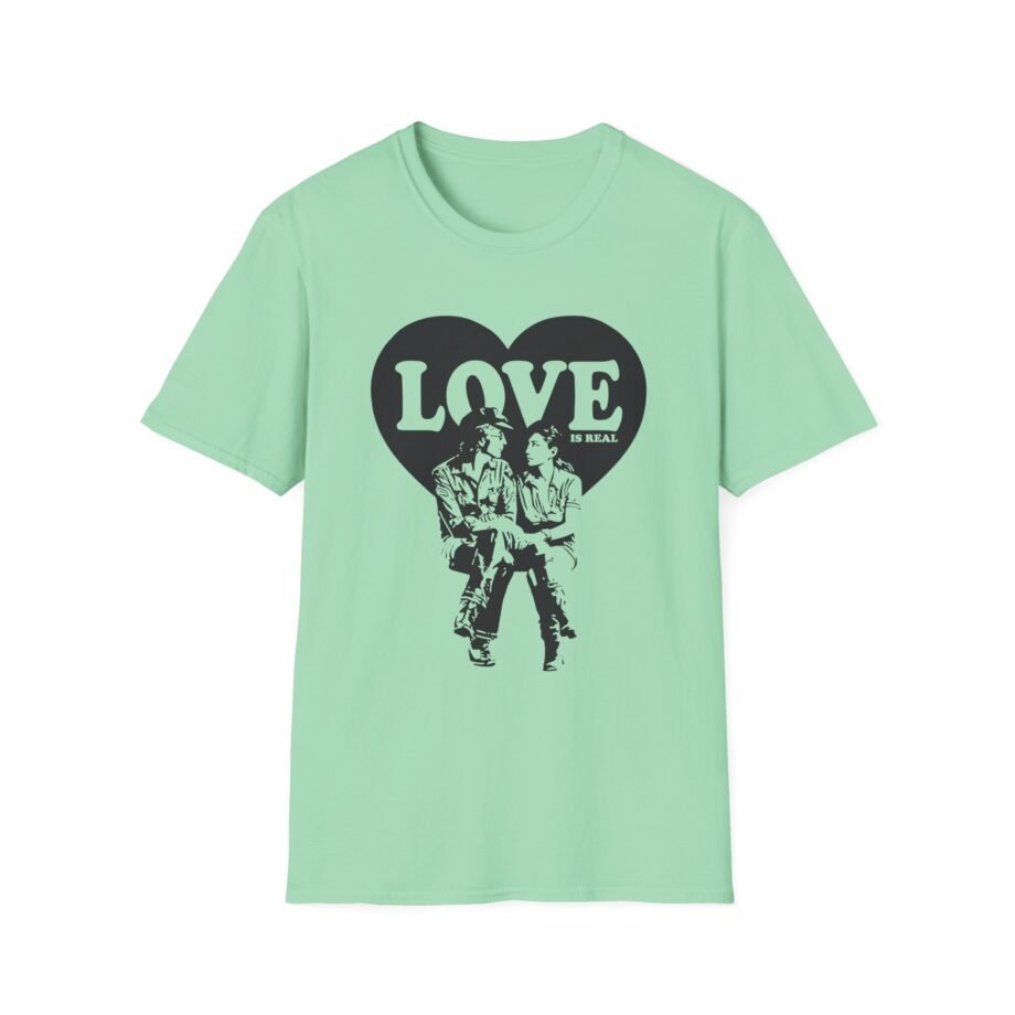 John Lennon Love is Real Unisex Softstyle T-Shirt
