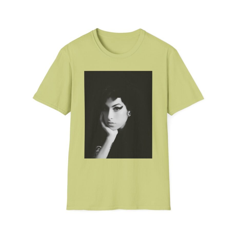 Amy Winehouse Portrait Unisex Softstyle T-Shirt