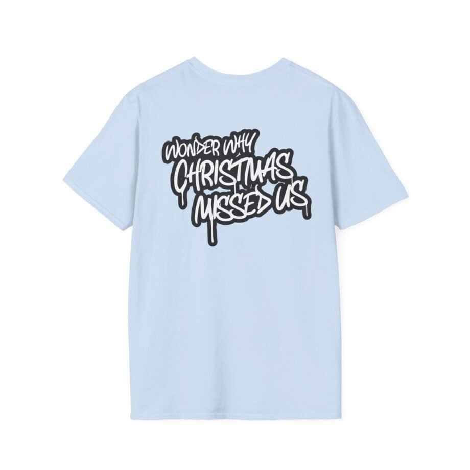 Biggie Smalls Wonder Why Christmas Missed Us Unisex Softstyle T-Shirt