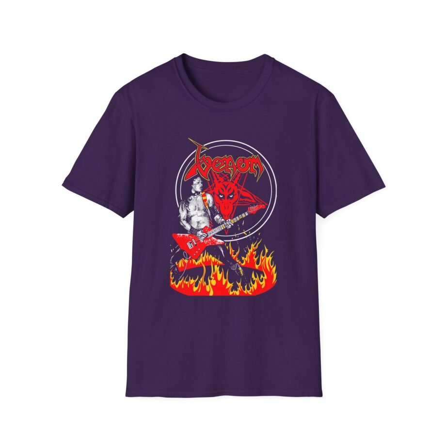 Venom Cronos in Flames Unisex Softstyle T-Shirt