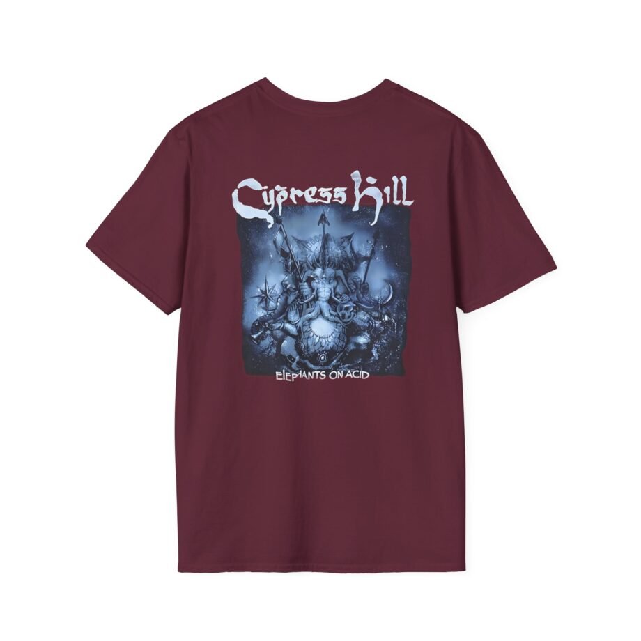 Cypress Hill Elephants on Acid Unisex Softstyle T-Shirt