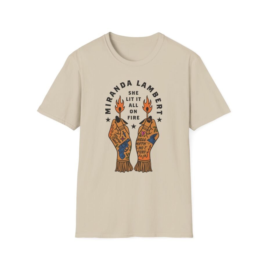 Miranda Lambert Hell Hath No Fury Unisex Softstyle T-shirt
