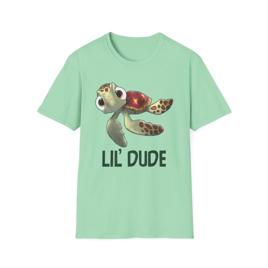 Nemo Lil Turtle Dude Unisex Softstyle T-Shirt