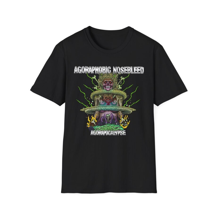 Agoraphobic Nosebleed Agorapocalypse Unisex Softstyle T-Shirt