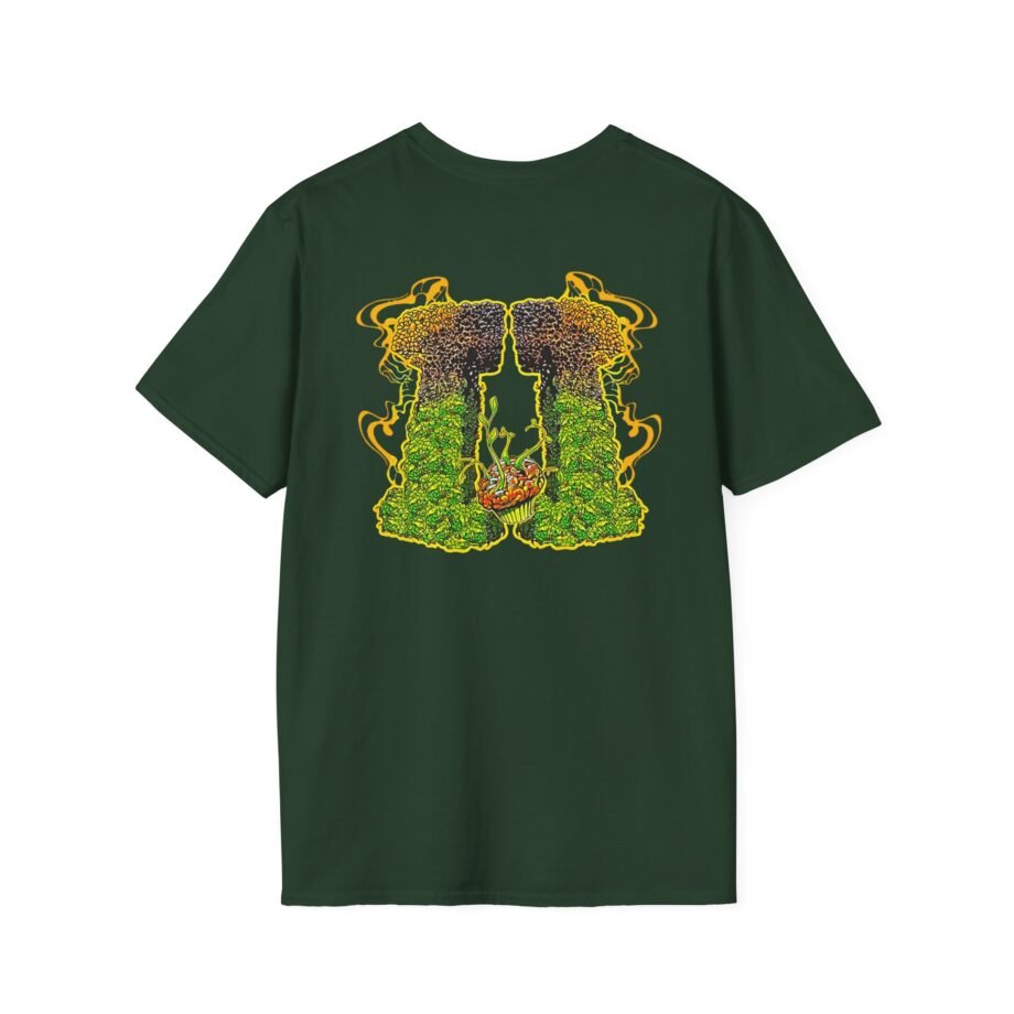 Ganja White Night Gwn & Buds Unisex Softstyle T-Shirt