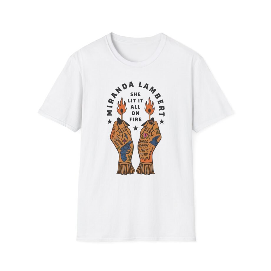 Miranda Lambert Hell Hath No Fury Unisex Softstyle T-shirt
