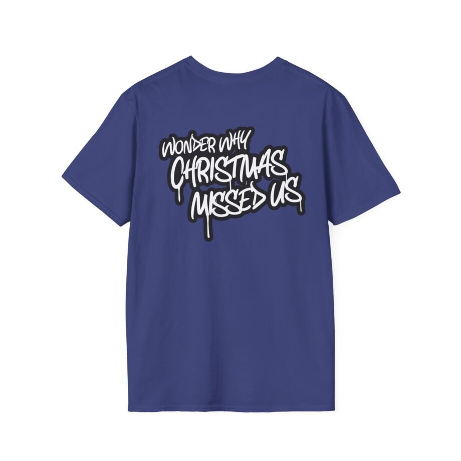 Biggie Smalls Wonder Why Christmas Missed Us Unisex Softstyle T-Shirt