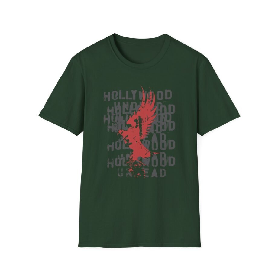 Hollywood Undead Stacked Logo Lyric Unisex Softstyle T-Shirt