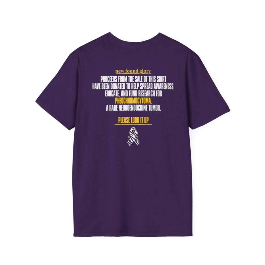 New Found Glory Pheochromocytoma Charity Unisex Softstyle T-Shirt