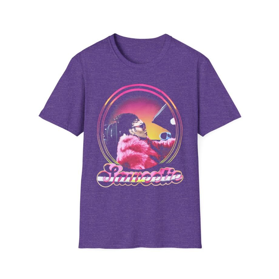 Saweetie Ridin' Around Unisex Softstyle T-Shirt