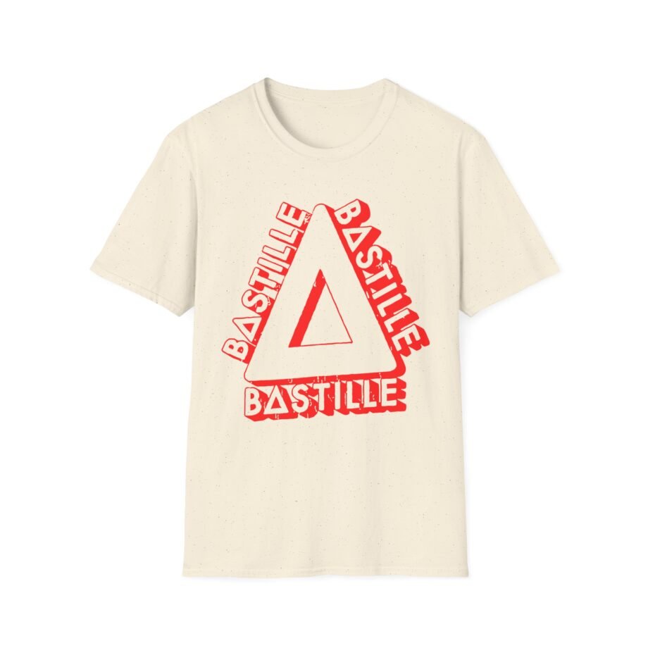 Bastille 3d Triangle Unisex Softstyle T-Shirt