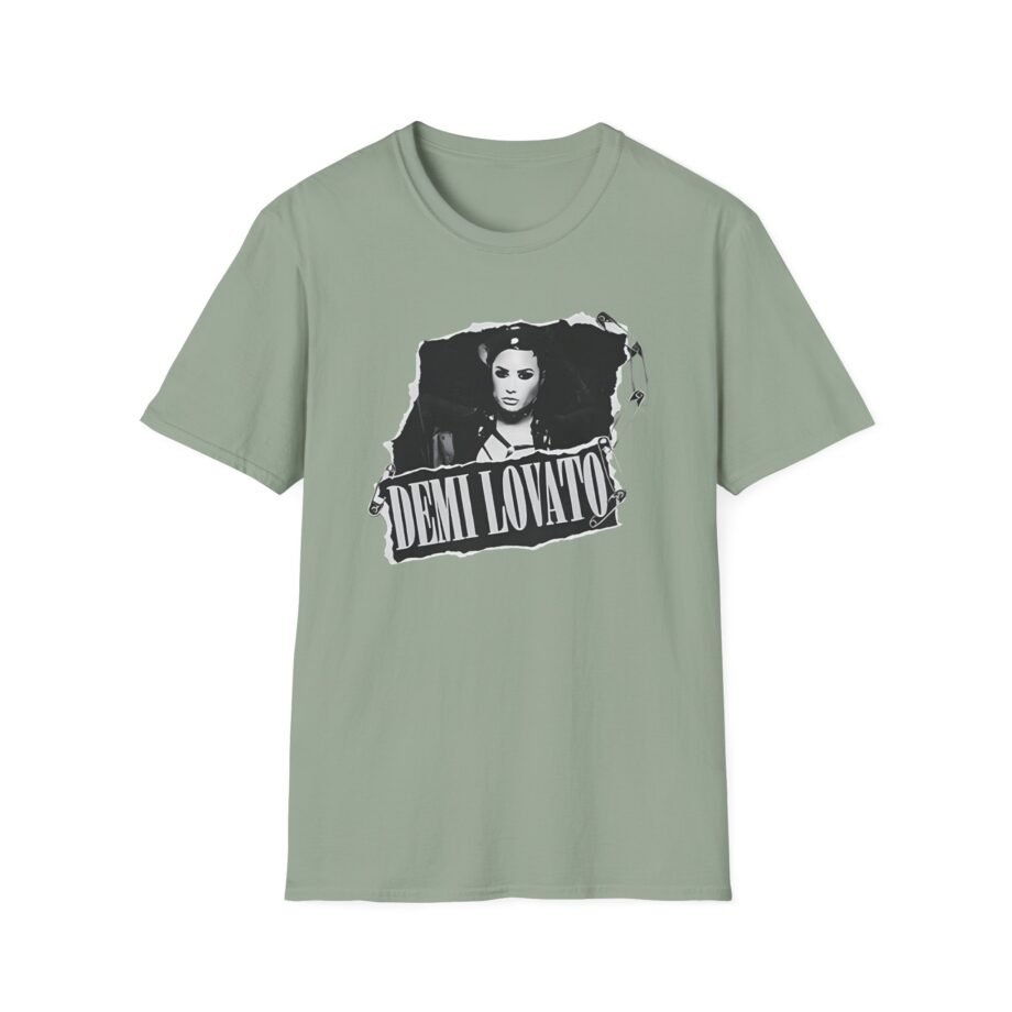 Demi Lovato Ripped Photo Unisex Softstyle T-Shirt