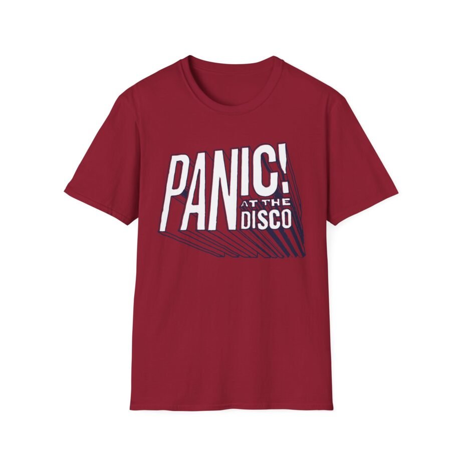 Panic at the Disco Big Block Winter Tour Unisex Softstyle T-Shirt