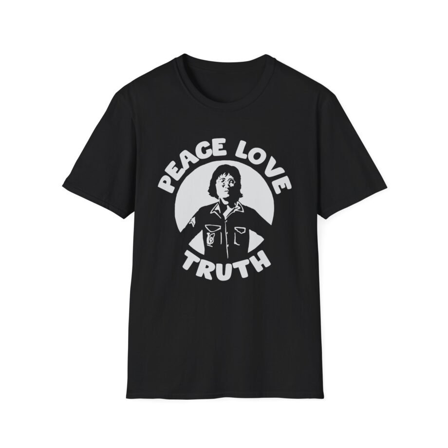 John Lennon Peace Love Truth Unisex Softstyle T-Shirt