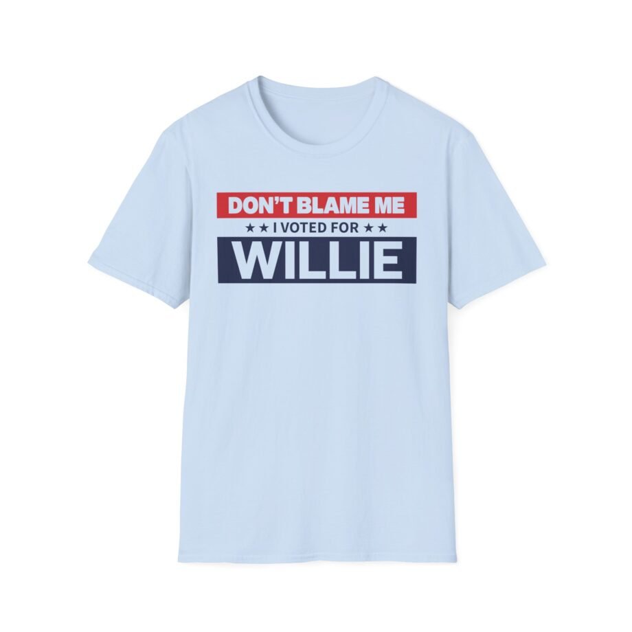 WN I Voted for Willie Unisex Softstyle T-Shirt